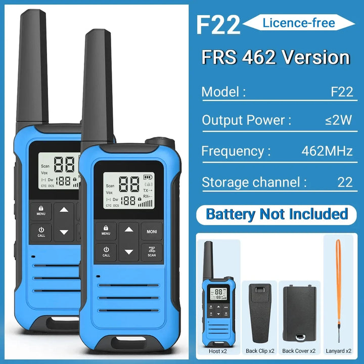 VegaComm 5KM Walkie Talkie Set