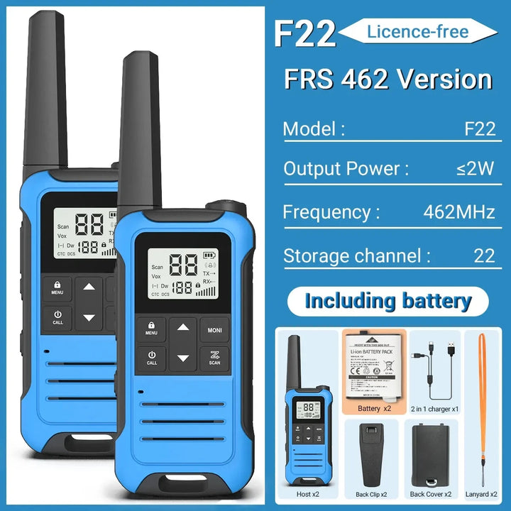 VegaComm 5KM Walkie Talkie Set